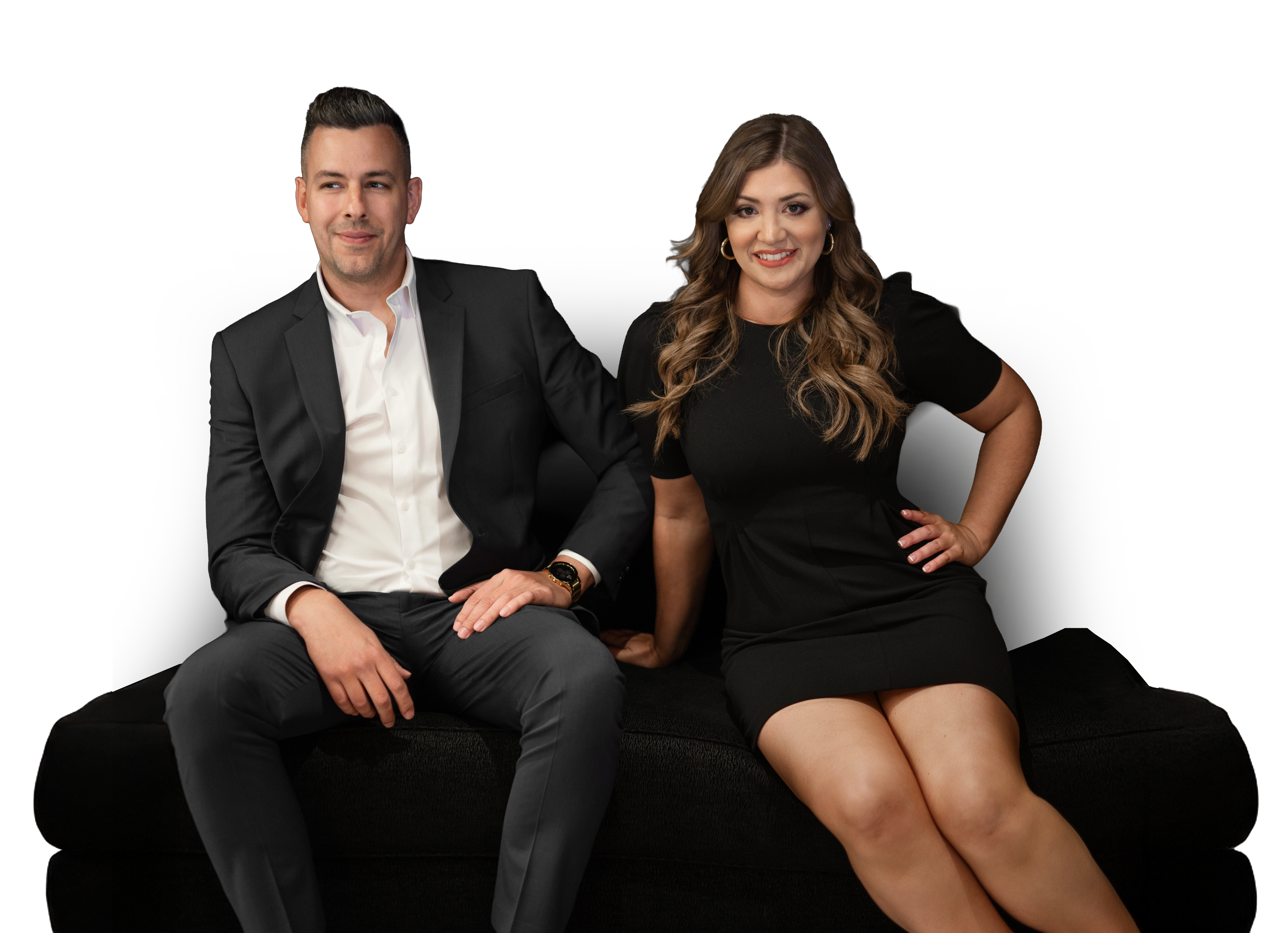 Matt and partner, co-founders of EatCrayons